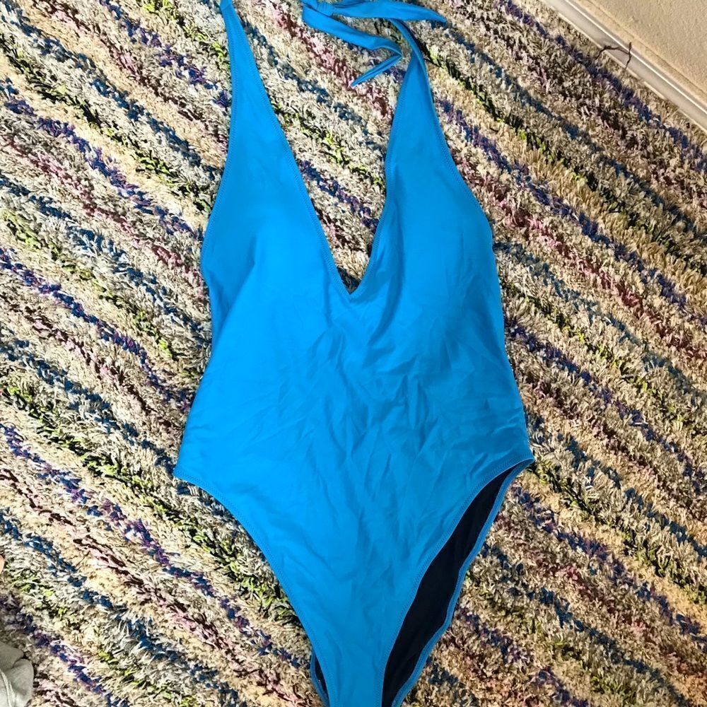 NWT aerie halter neck one piece swim‎